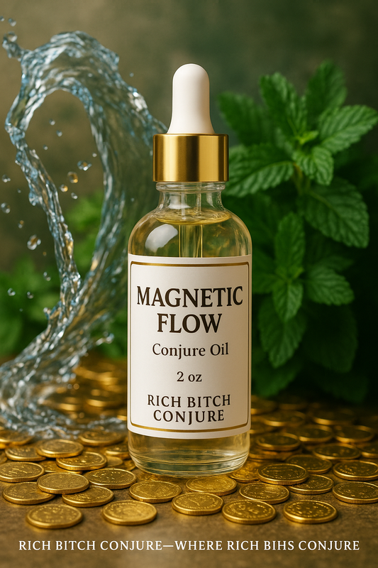 Magnetic Flow Conjure Oil: How to Unblock Your Money Energy and Attract Wealth with Ease