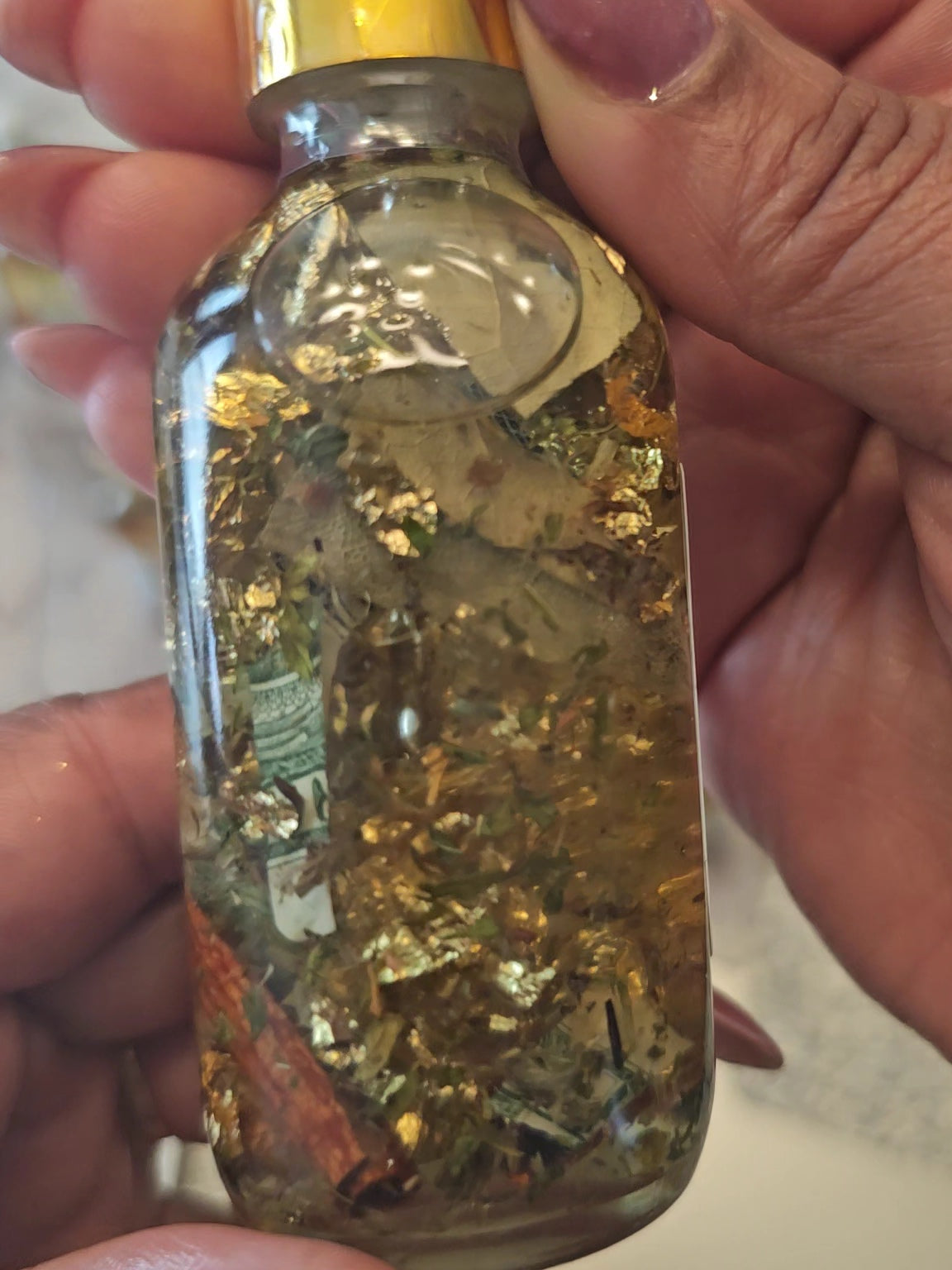 Fast Money Oil - Luxury Hoodoo Conjure Oil for Quick Cash & Prosperity
