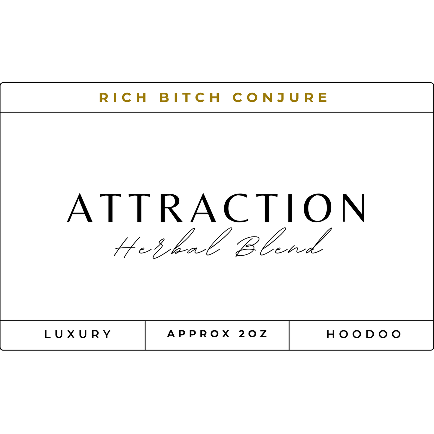 Deadly Attraction Luxury Organic Incense Sticks #1001