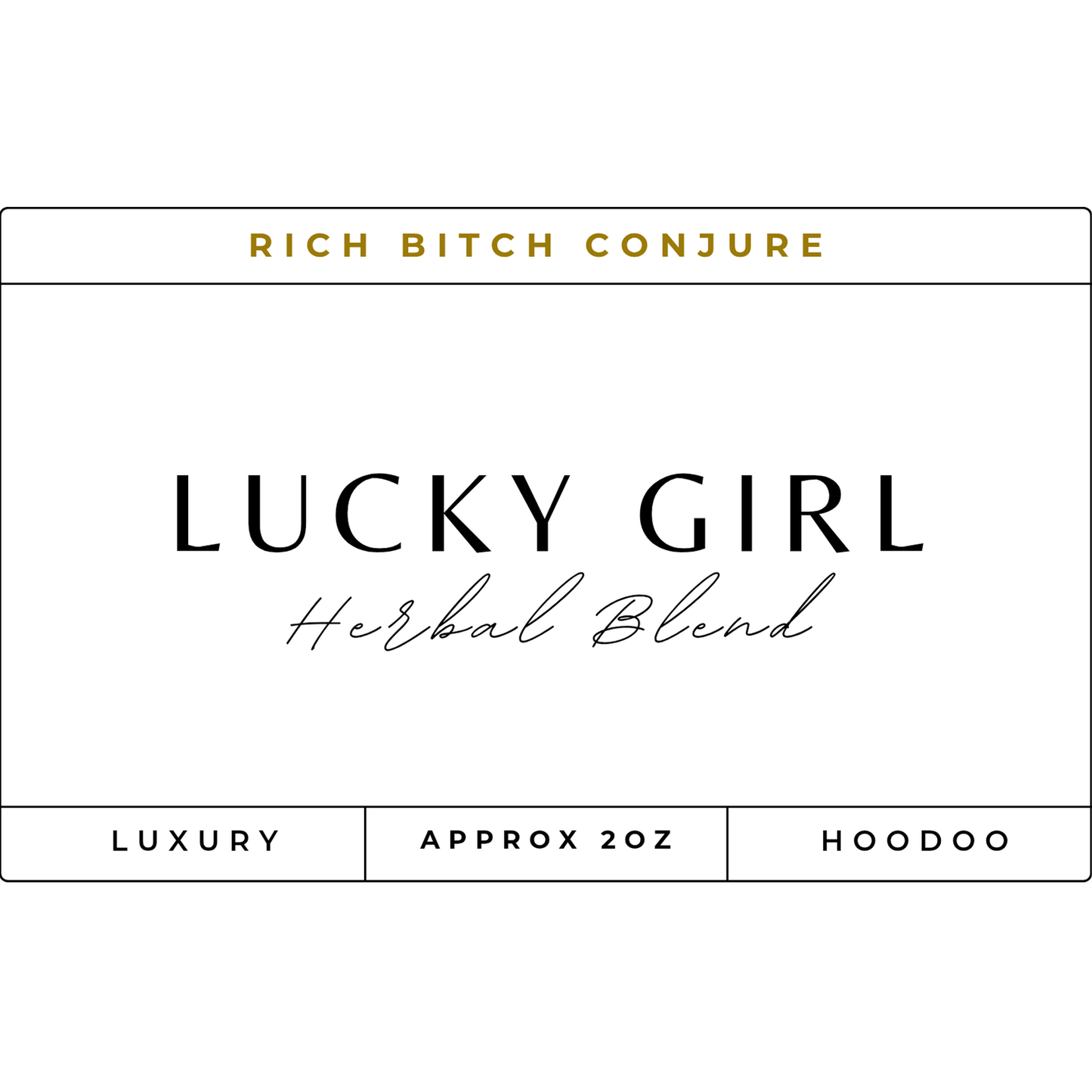 Lucky Girl Luxury Organic Incense Sticks #1009