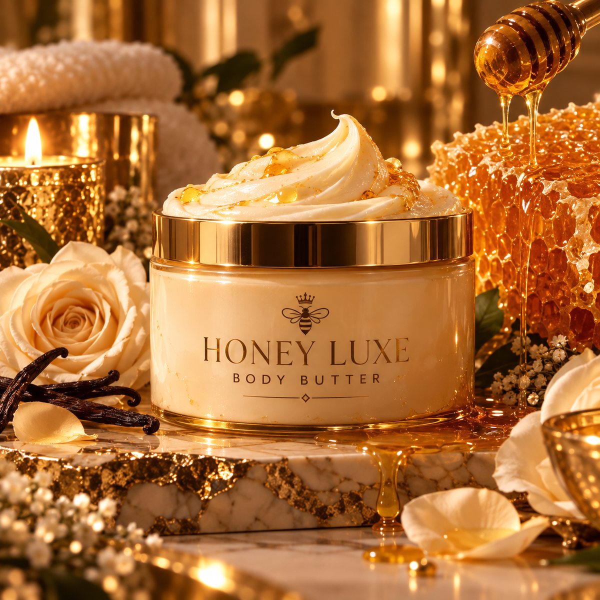 Honey Luxe Spelled Body Butter | Sweetening, Attraction & Luxury Feminine Energy
