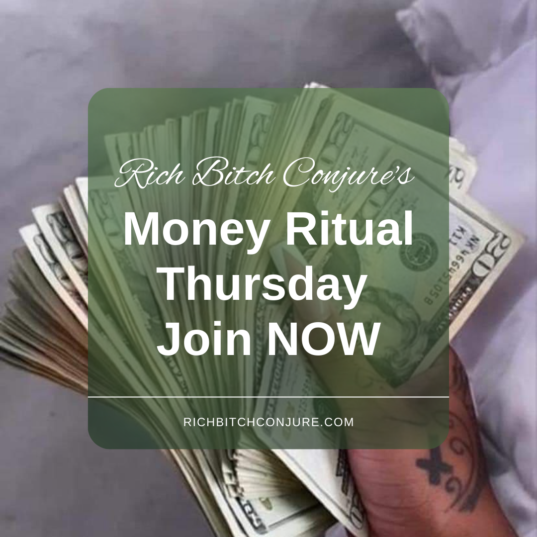 Give Me My Money | Unlock Financial Abundance and Fast Cash with Rich Bitch Conjure’s Money Drawing Ritual Using Jupiter’s Energy