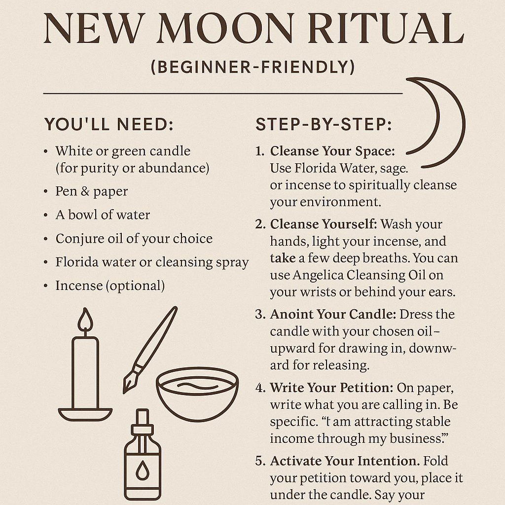 The Ultimate New Moon Ritual Guide for Beginners