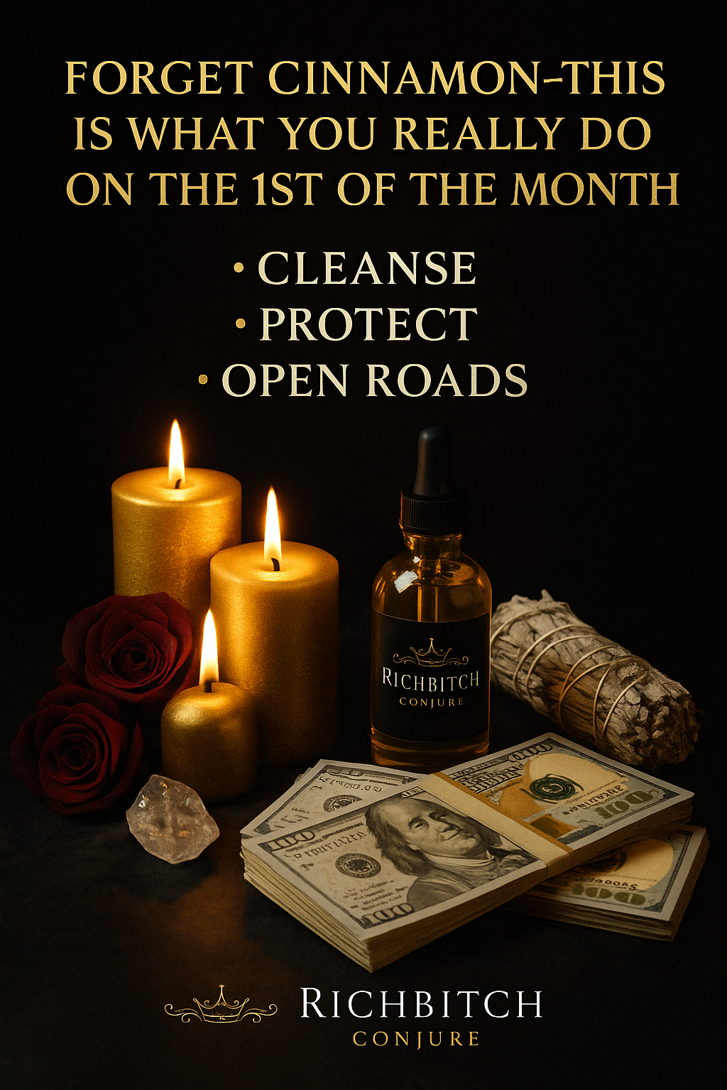 Forget Blowing Cinnamon on the First of the Month: Why Cleansing, Protection, and Open Roads Bring True Prosperity