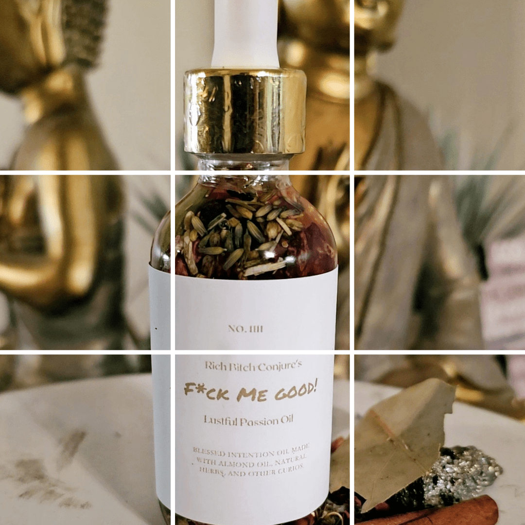Luxury Intense Passion Oil - Rich Bitch Conjure's Fck Me Good XL