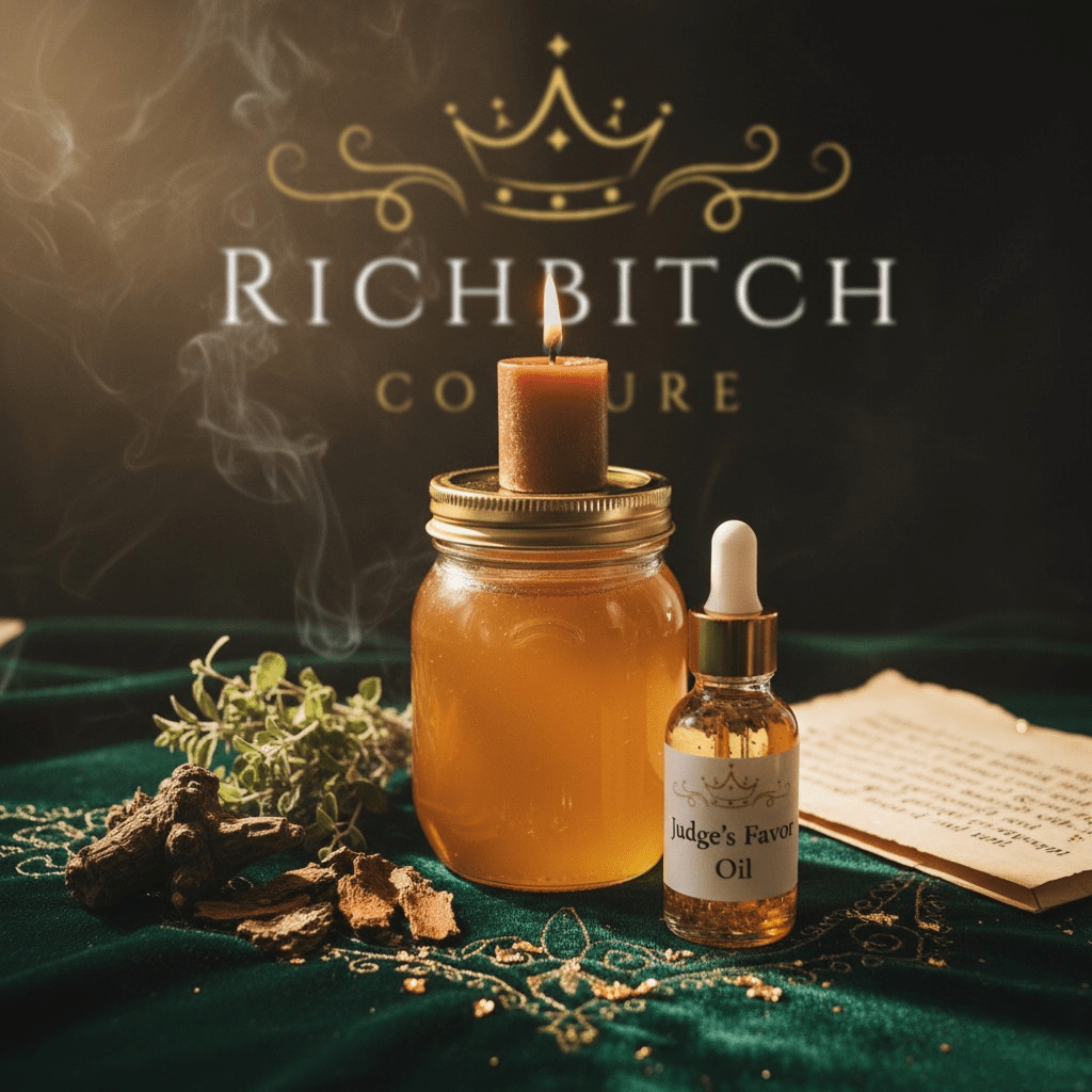 Rich Bitch Conjure's Rich Flow Custom Honey Jar Sweetening Spell for Money Love Career Success and Good Fortune by LadyDi
