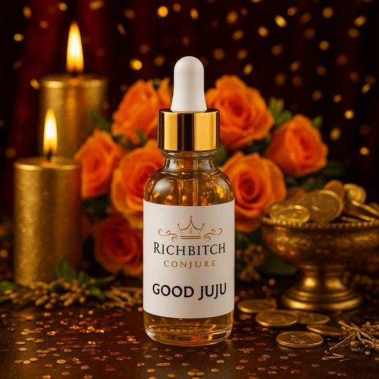 Good Juju Conjure Oil for Abundance, Blessings, and Positive Energy
