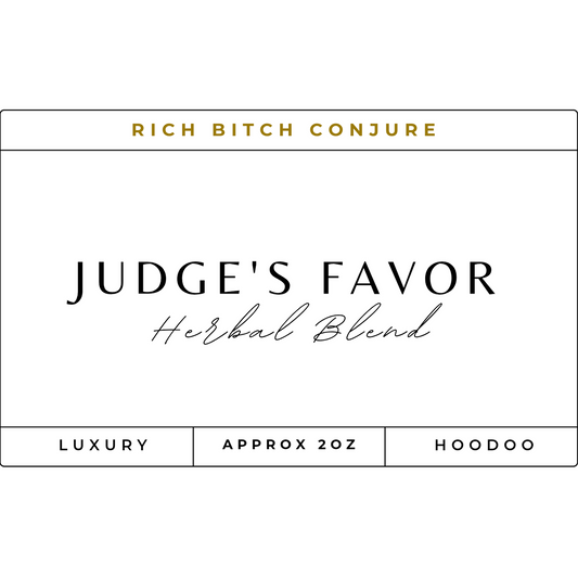 Judge's Favor Court Case Hoodoo Herbal Blend