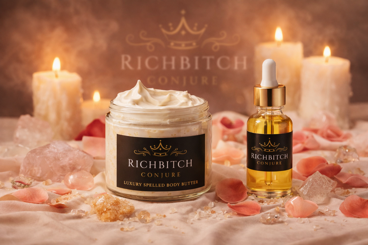 FCK ME GOOD Luxury Hoodoo Body Ritual Bundle – Attraction, Sexual Confidence, Desire Magick (PRESALE ONLY)