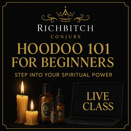 Hoodoo 101 for Beginners – Live 2-Hour Conjure Class with LadyDi