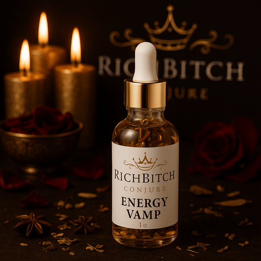 Energy Vamp Conjure Oil | Aura Protection & Magnetic Domination