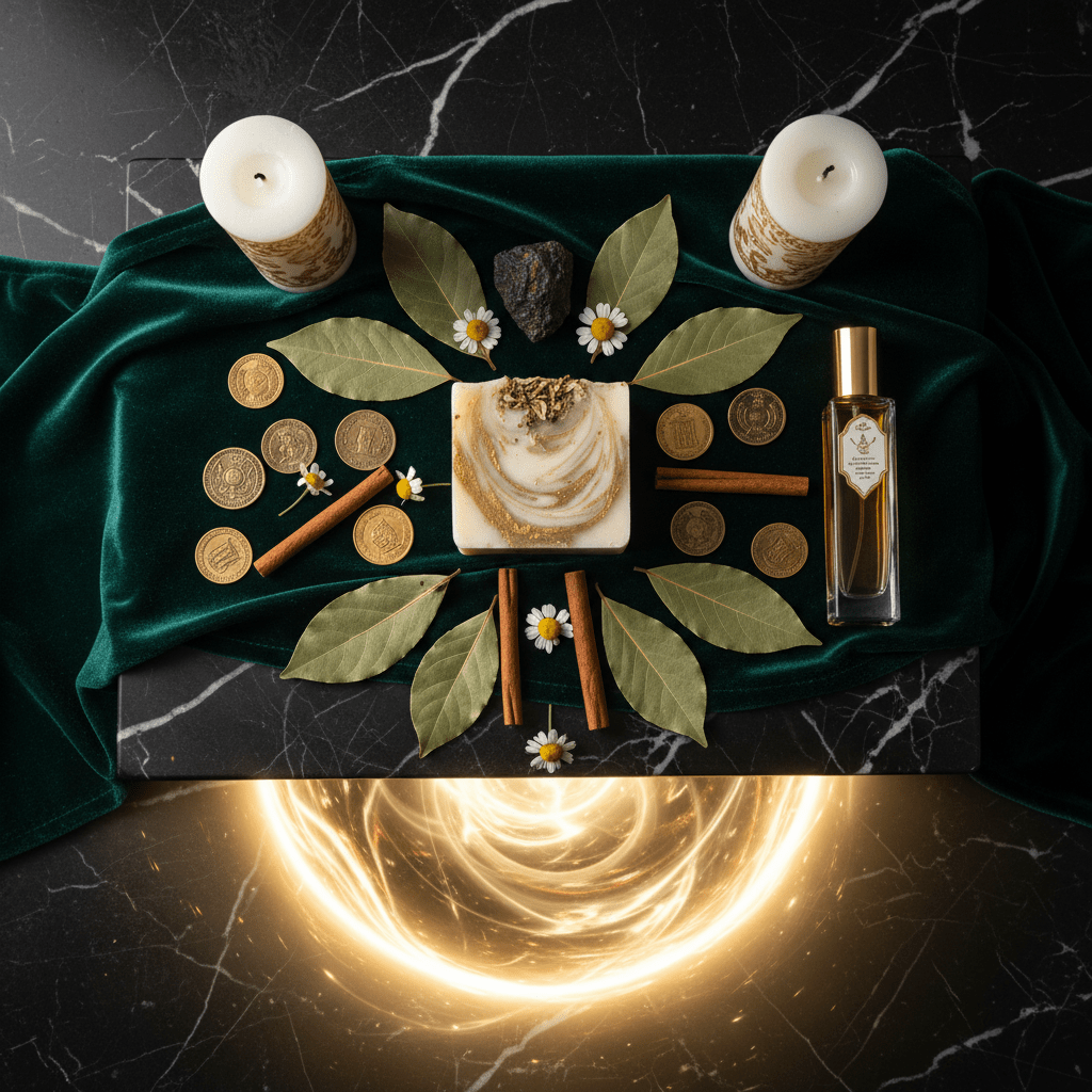 Rich Bitch Conjure Jackpot Ritual Bar | Limited Edition Luxury Prosperity Soap for Luck, Favor & Money Attraction | 5 oz